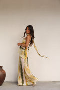 Vestido Largo con Escote Alisa