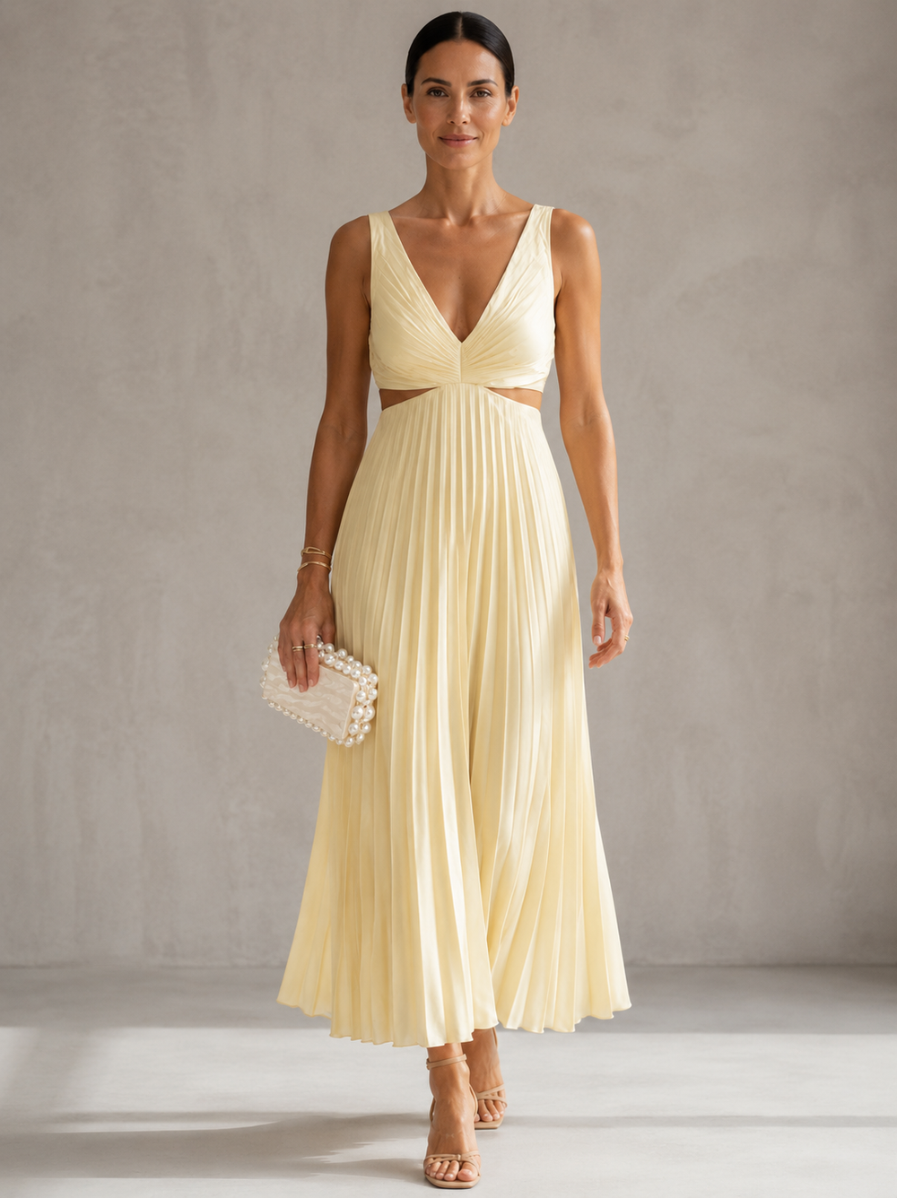 Vestido Plisado Ginebra