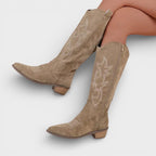 Botas tacón cowboy Aina