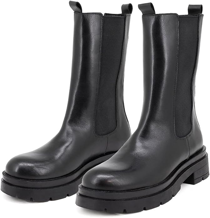 Botas de cuero Chelsea