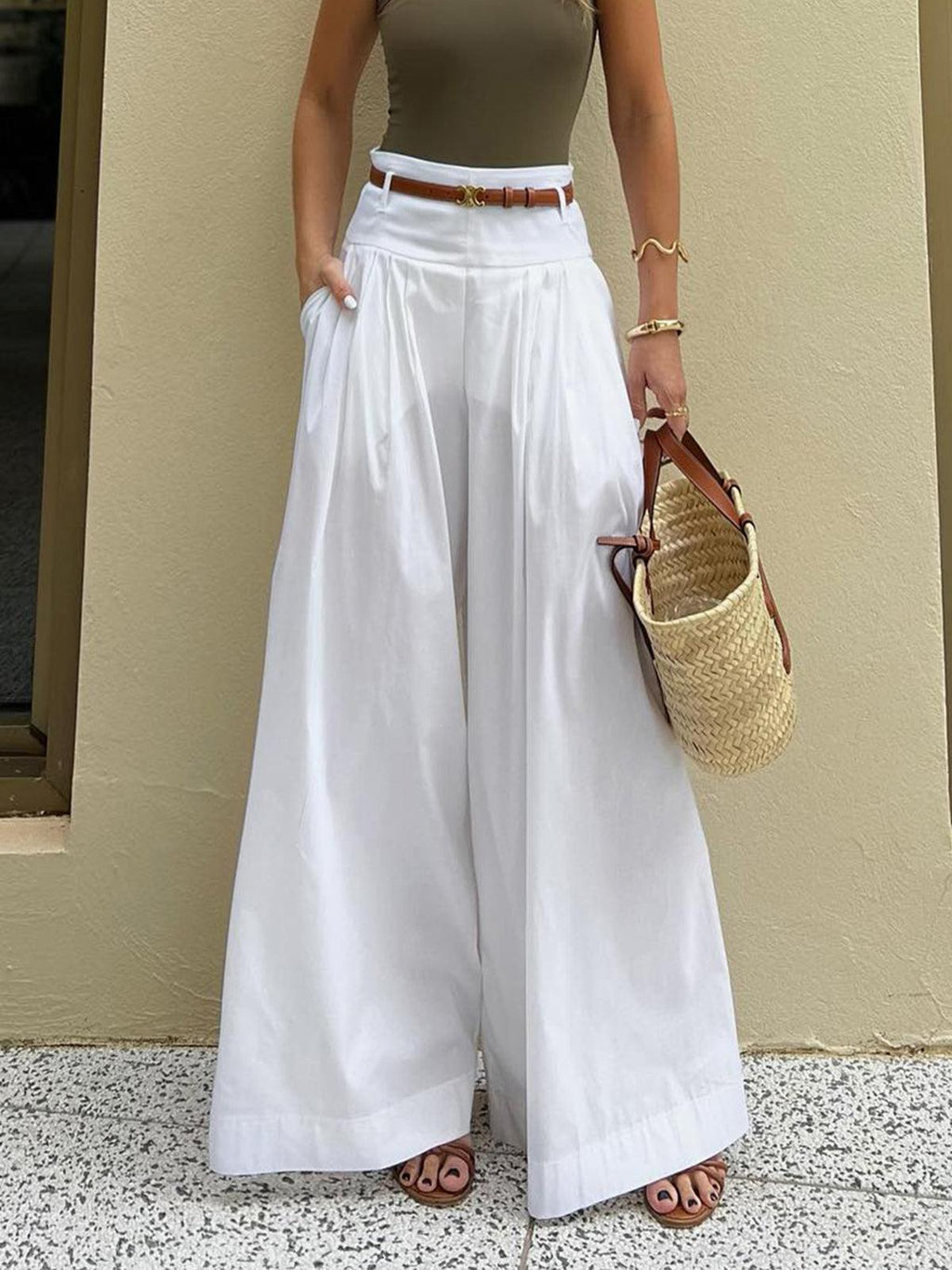 Pantalones de algodón Zaida