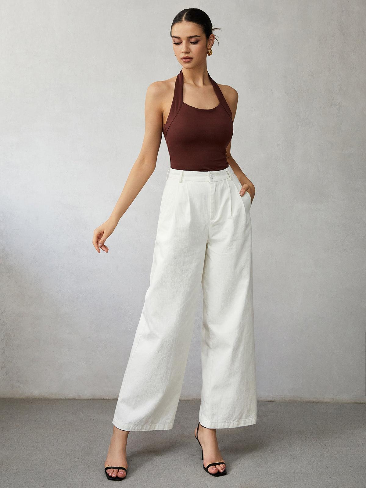 Pantalones de tiro alto Zhamira