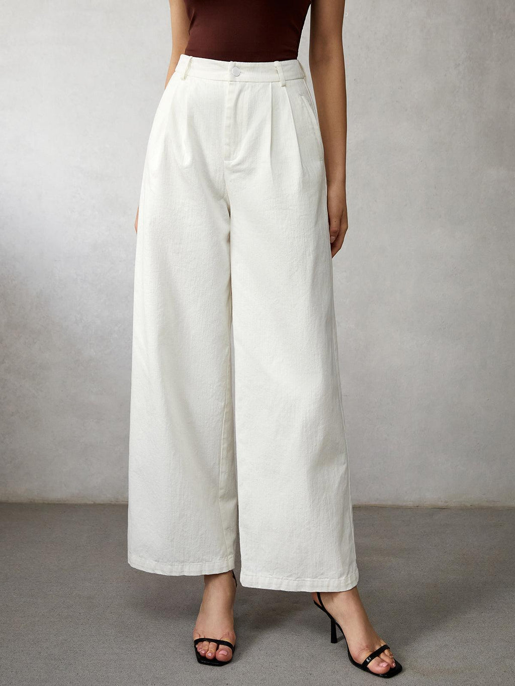 Pantalones de tiro alto Zhamira