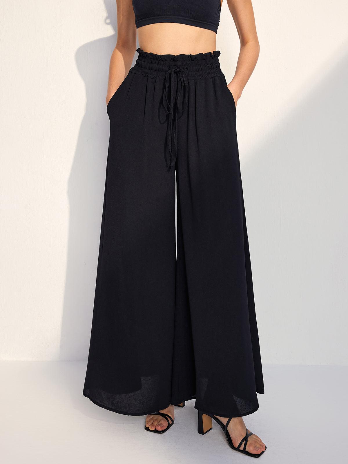 Pantalones cintura elástica Daira