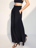 Pantalones cintura elástica Daira