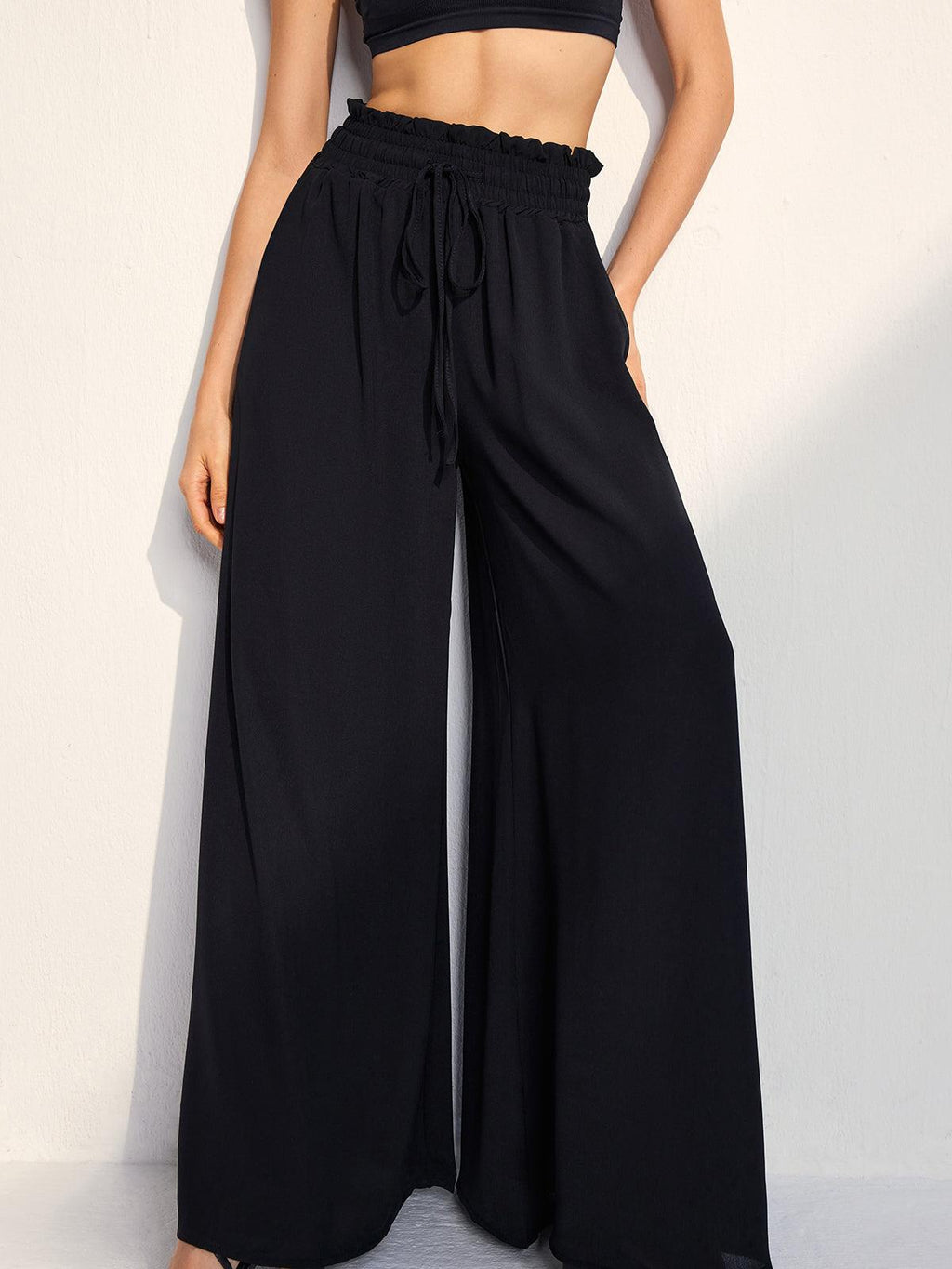 Pantalones cintura elástica Daira