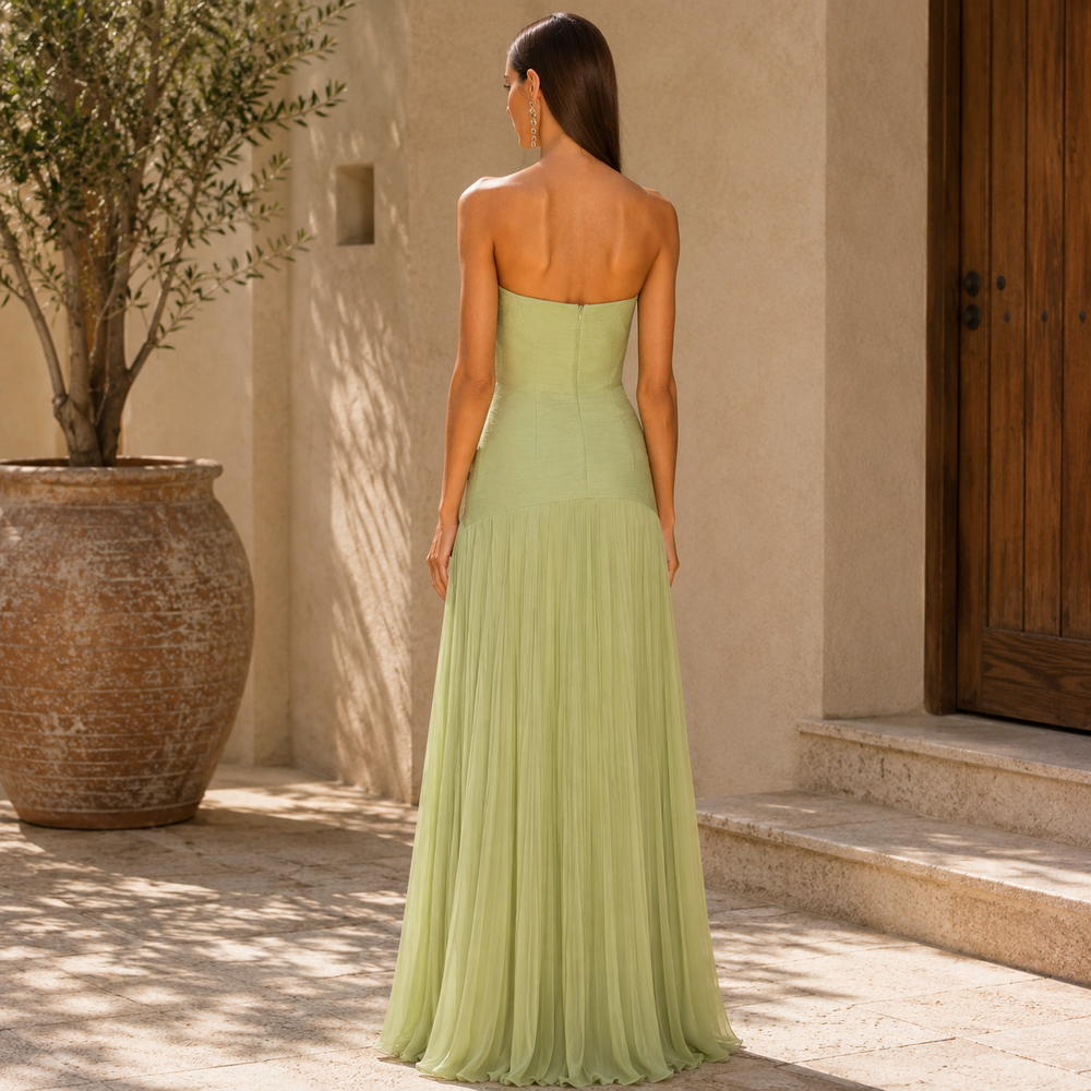 Vestido largo Olivia