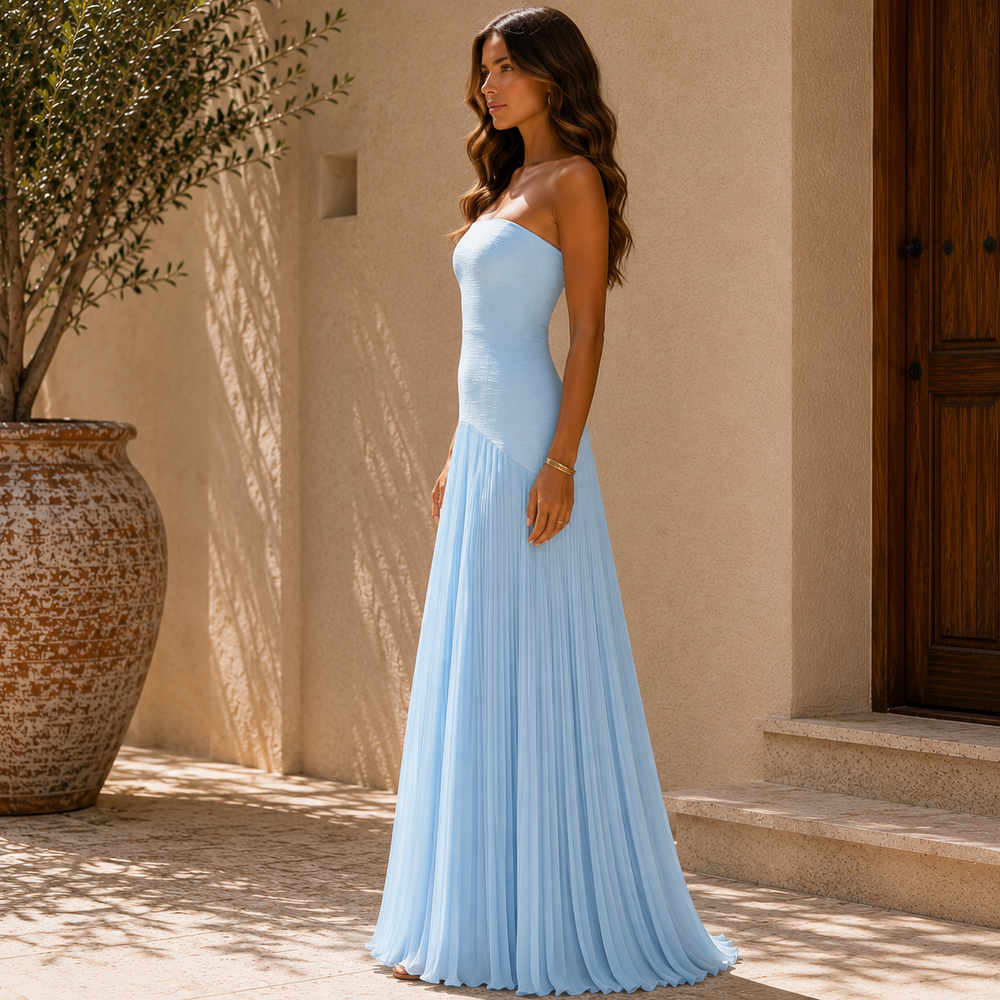 Vestido largo Olivia
