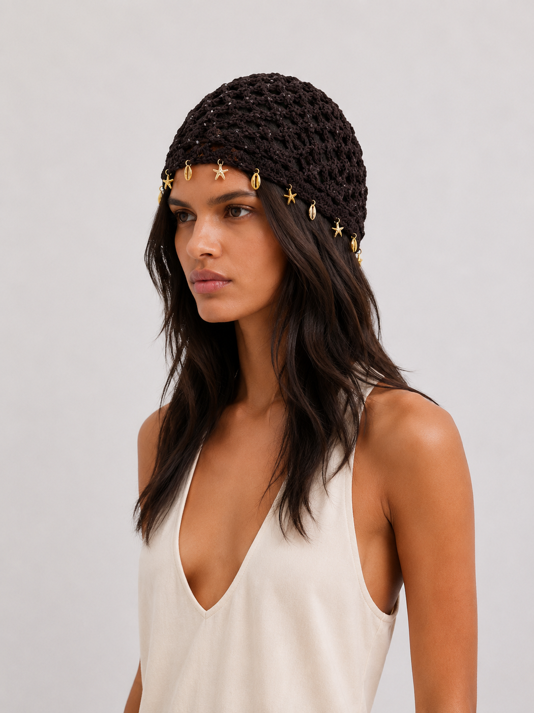 Gorro de Ganchillo Estrella