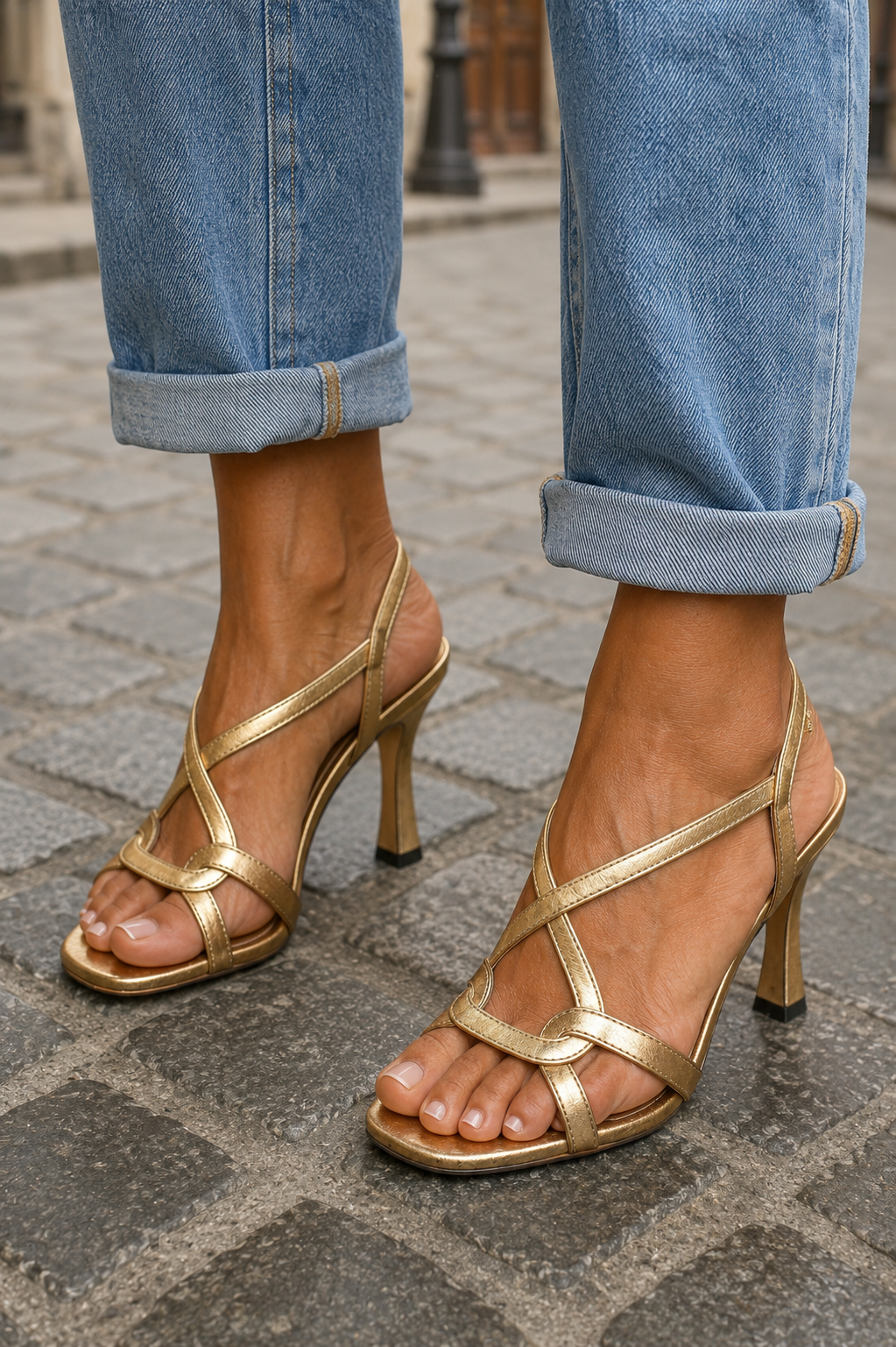 Sandalias de tacón Victoria