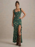 Vestido Boho con Abertura Mila