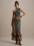 Vestido de Hombro Descubierto Amara