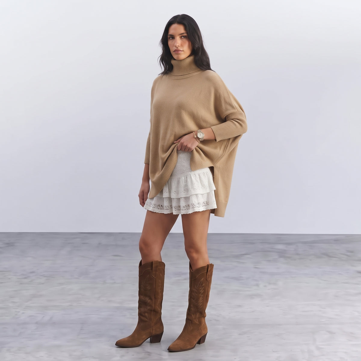 Jersey de Cuello Alto Emily