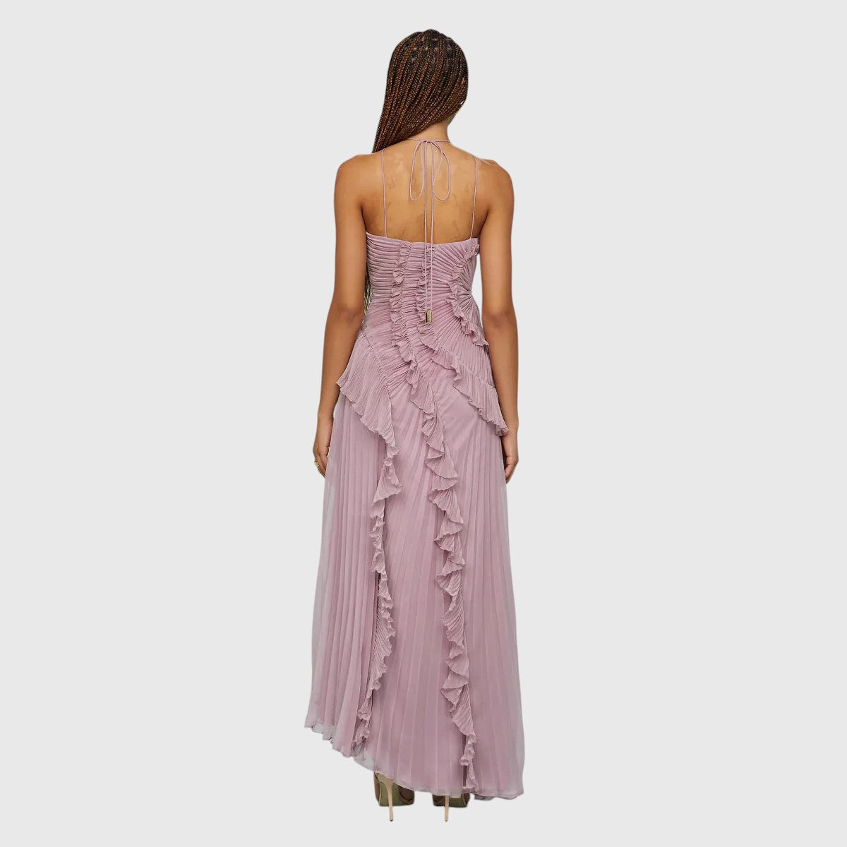 Vestido plisado Camille
