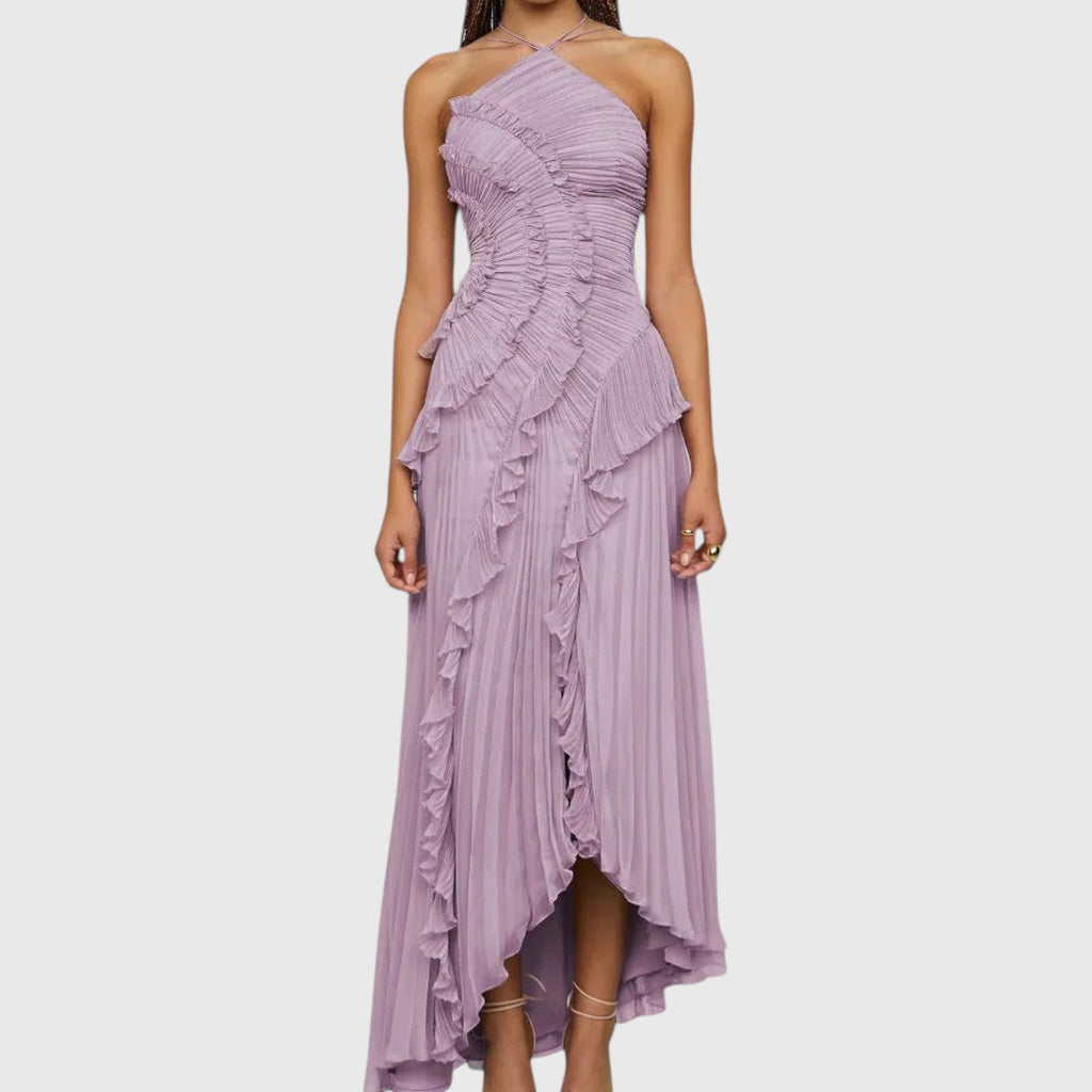 Vestido plisado Camille
