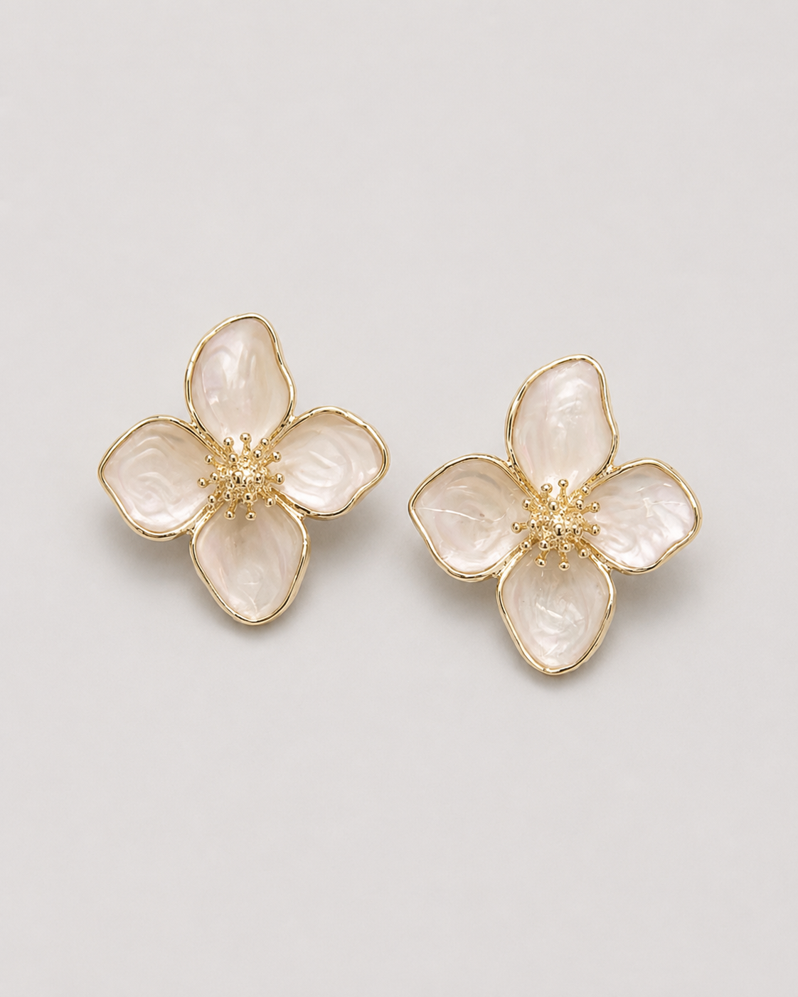 Pendientes Flor de Nácar