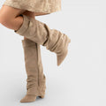 Botas Altas Mujer Puntera Fina