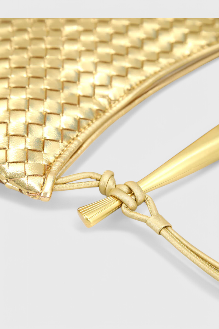 Bolso Clarice con Asa de Oro