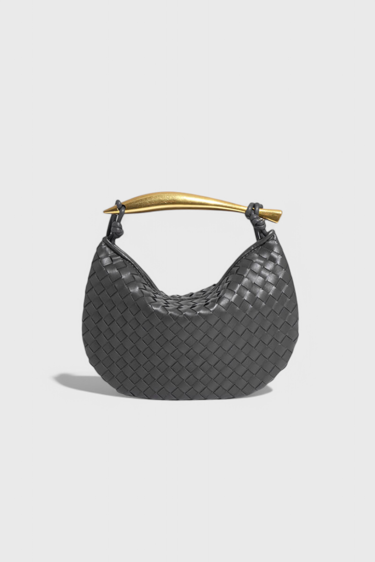 Bolso Clarice con Asa de Oro