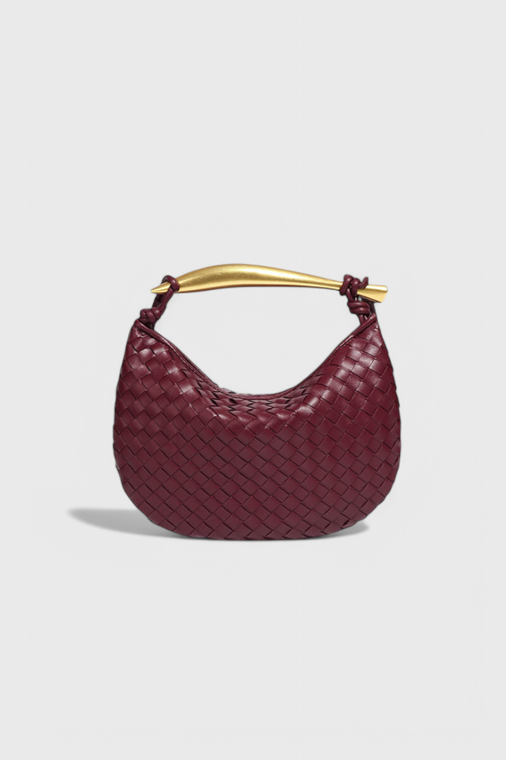 Bolso Clarice con Asa de Oro