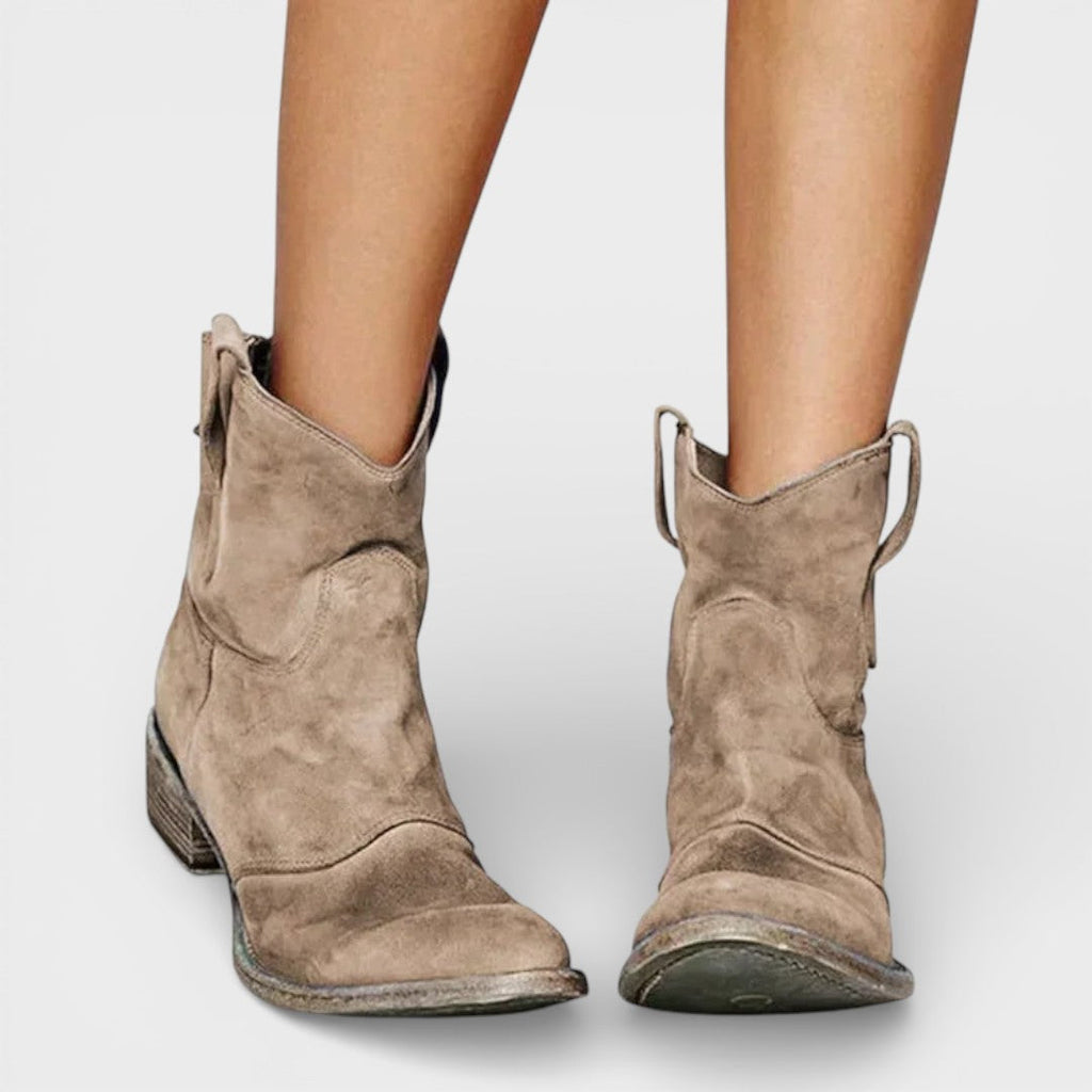 Botines Cowboy Vintage Mujer