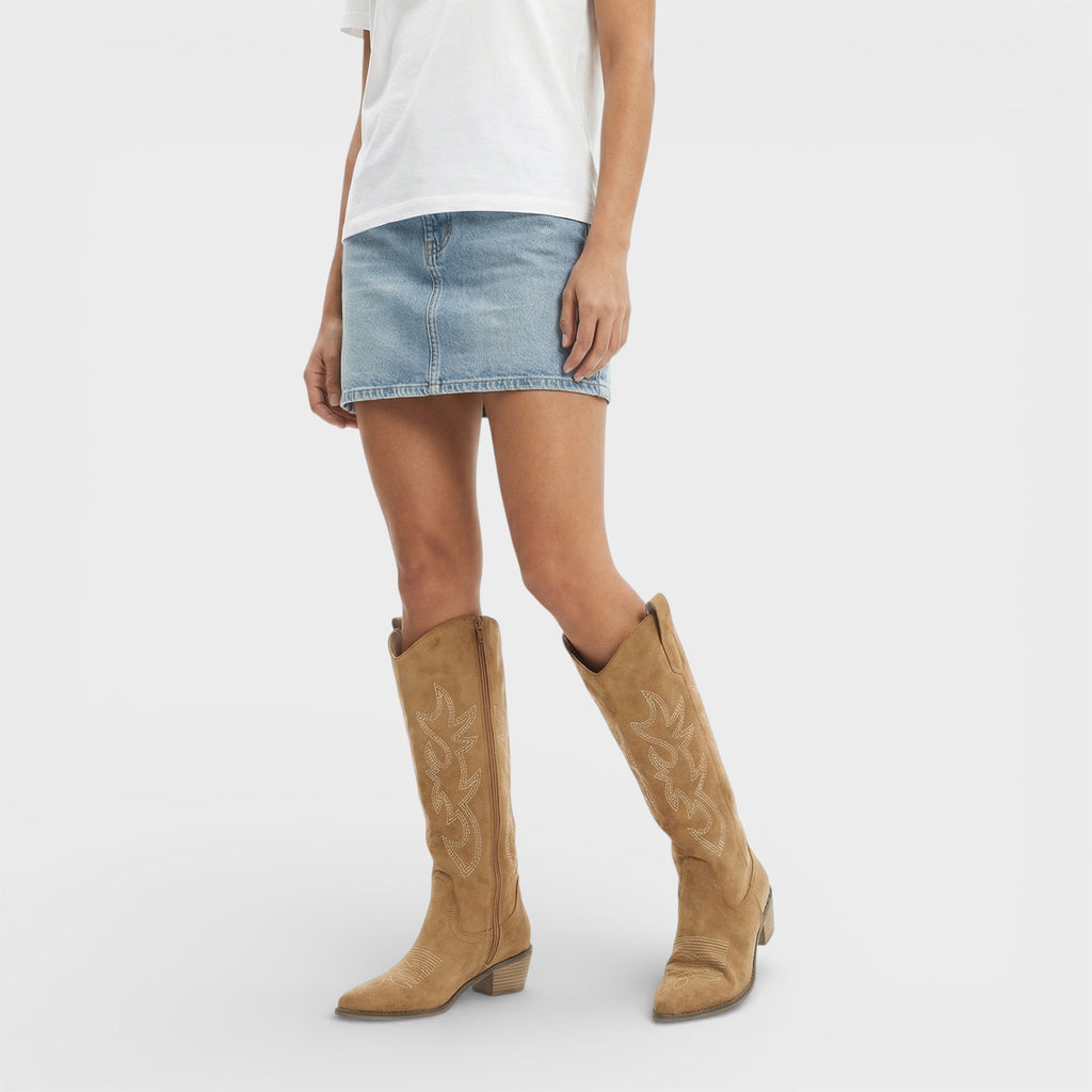 Botas tacón cowboy Aina