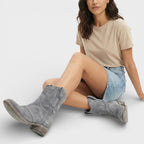 Botines Cowboy Vintage Mujer