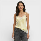 Blusa encaje sin mangas Selene
