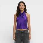 Blusa Halter espalda descubierta Celine