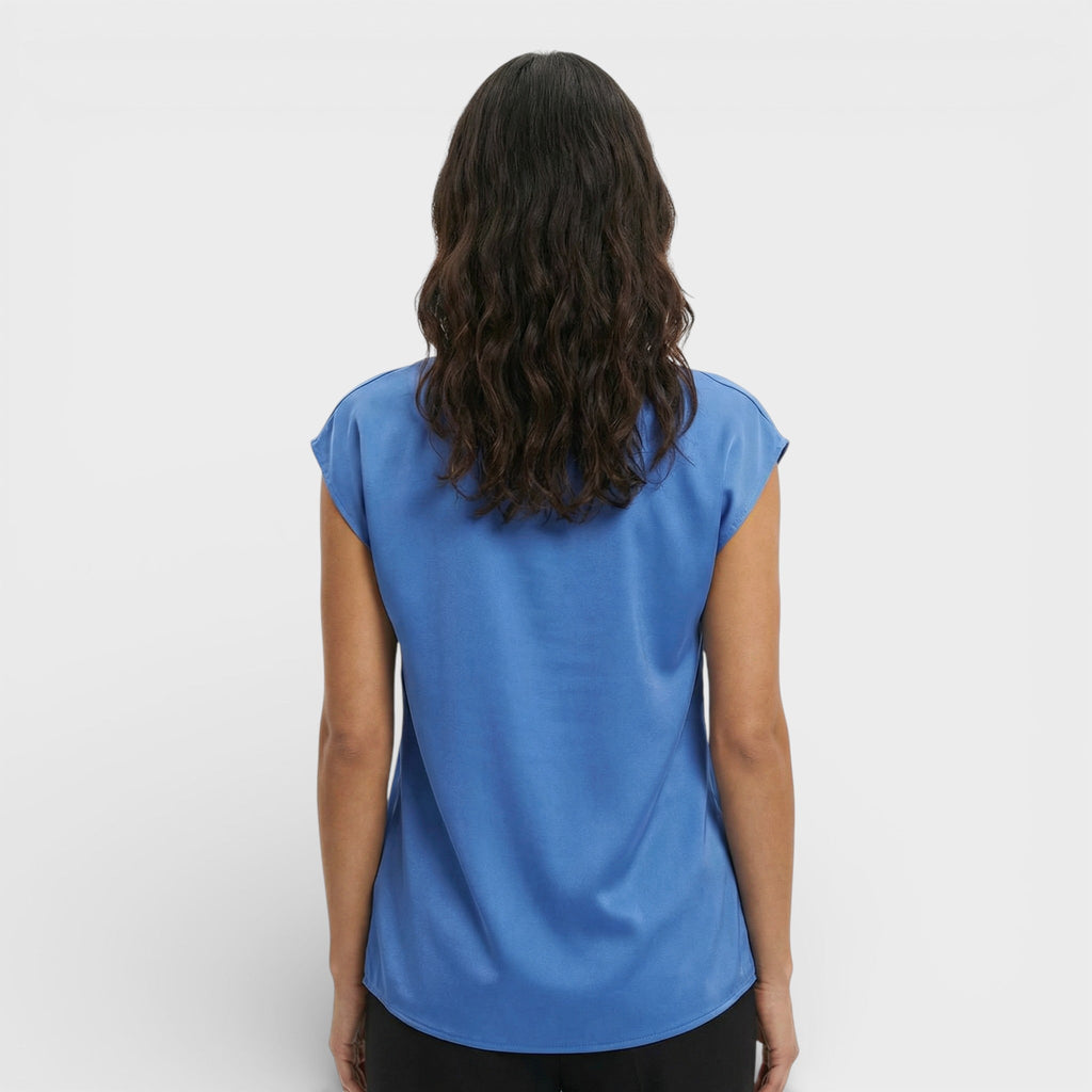 Blusa escote pico elegante Sandra