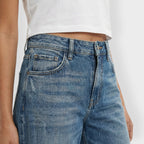 Vaqueros wide leg rotos Moana