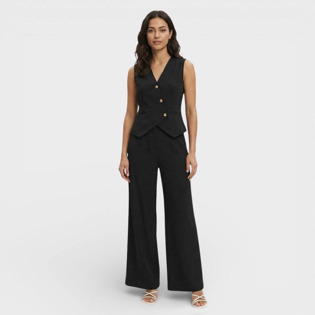 Conjunto elegante chaleco Lara