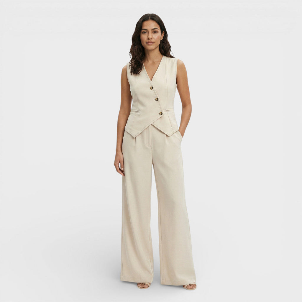 Conjunto elegante chaleco Lara