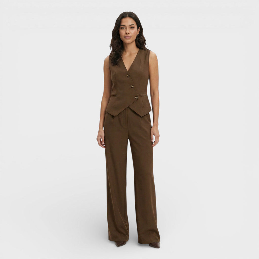 Conjunto elegante chaleco Lara