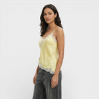 Blusa encaje sin mangas Selene