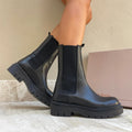 Botas de cuero Chelsea