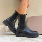Botas de cuero Chelsea